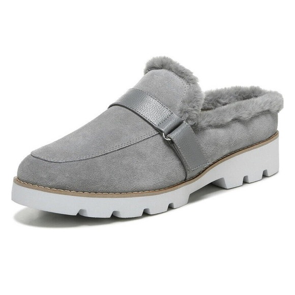 Vionic Women's Charm Kailen Faux Shearling Fuzzy Mules US 9.5 - Picture 2 of 7